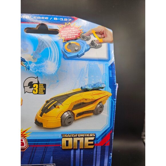 Transformers One Robot Battlers Bumblebee B-127 3-Step Conversion Figure 2024 - Picture 6 of 6